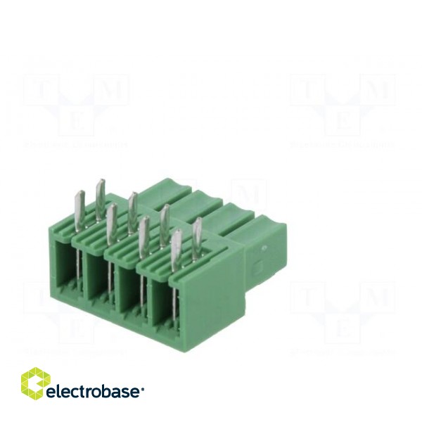 Pluggable terminal block | 3.5mm | ways: 4 | angled 90° | socket | THT image 6