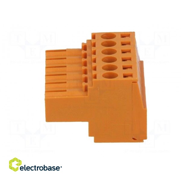 Pluggable terminal block | 3.5mm | ways: 6 | straight | plug | female image 3