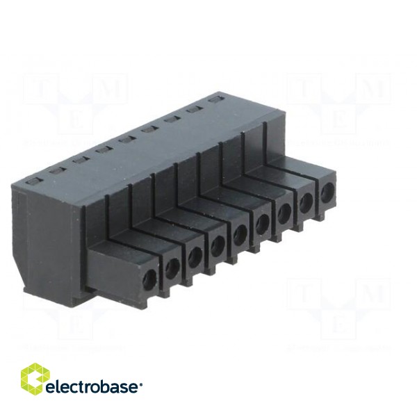 Pluggable terminal block | 3.5mm | ways: 9 | straight | plug | female image 8