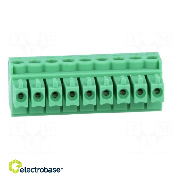 Pluggable terminal block | 3.5mm | ways: 9 | straight | plug | female image 9