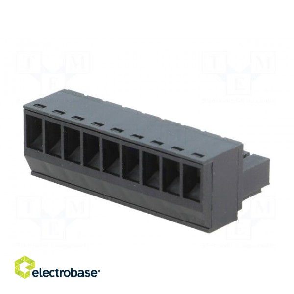 Pluggable terminal block | 3.5mm | ways: 9 | straight | plug | female image 6