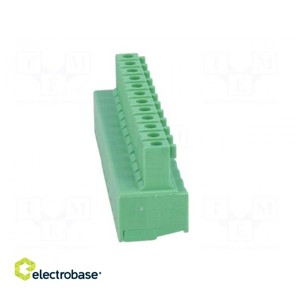 Pluggable terminal block | 3.81mm | ways: 12 | straight | plug | female image 7