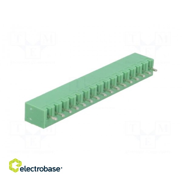 Pluggable terminal block | 3.81mm | ways: 16 | straight | socket | male image 4