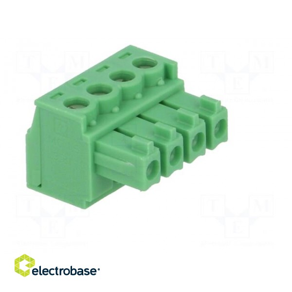 Pluggable terminal block | 3.81mm | ways: 4 | straight | plug | female image 8