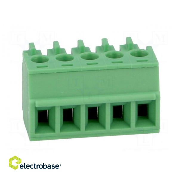 Pluggable terminal block | 3.81mm | ways: 5 | straight | plug | female image 5