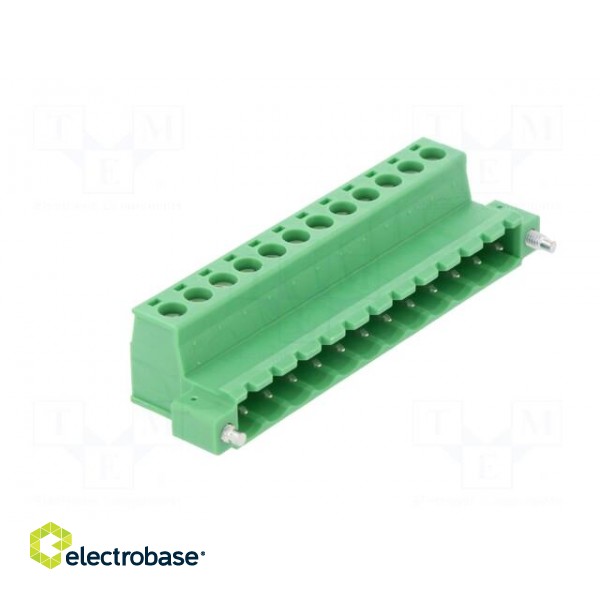 Pluggable terminal block | 5.08mm | ways: 12 | straight | plug | male image 4