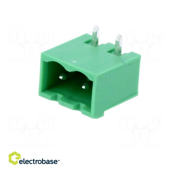 Pluggable terminal block | 5.08mm | ways: 2 | angled 90° | socket фото 2