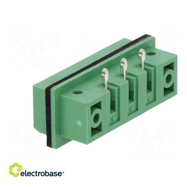 Pluggable terminal block | 5.08mm | ways: 3 | angled 90° | socket paveikslėlis 4