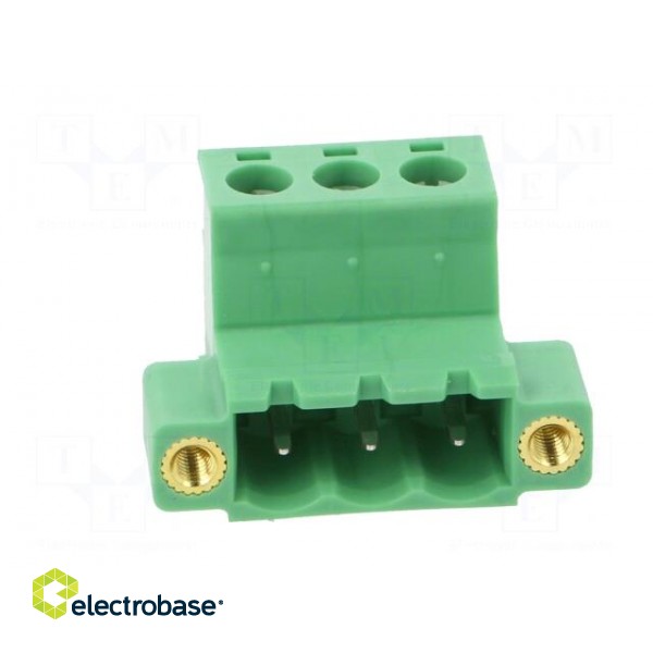 Pluggable terminal block | 5.08mm | ways: 3 | straight | plug | male image 5