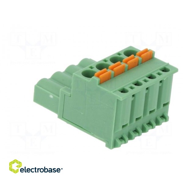 Pluggable terminal block | 5.08mm | ways: 4 | angled 90° | plug | 320V image 4