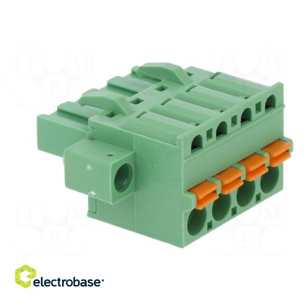 Pluggable terminal block | 5.08mm | ways: 4 | straight | plug | female paveikslėlis 4