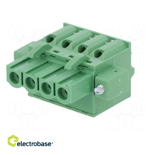 Pluggable terminal block | 5.08mm | ways: 4 | straight | plug | female image 2