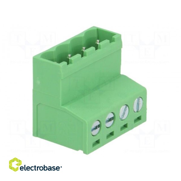 Pluggable terminal block | 5.08mm | ways: 4 | straight | plug | male image 8