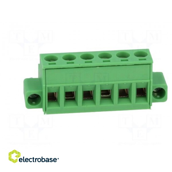 Pluggable terminal block | 5.08mm | ways: 6 | straight | plug | female image 9