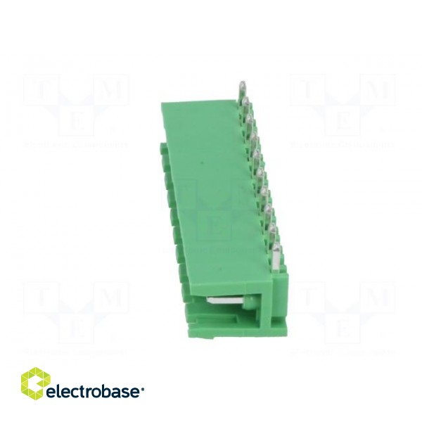 Pluggable terminal block | 5mm | ways: 10 | angled 90° | socket | male image 3