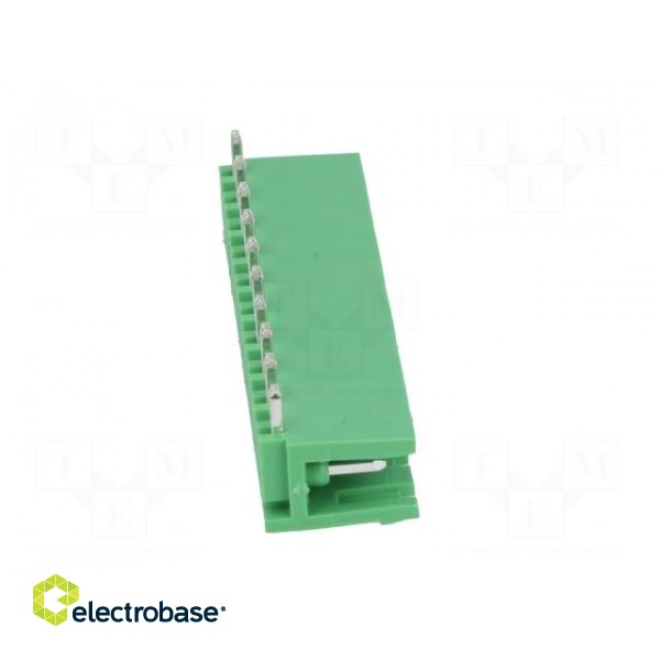 Pluggable terminal block | 5mm | ways: 10 | angled 90° | socket | male image 7