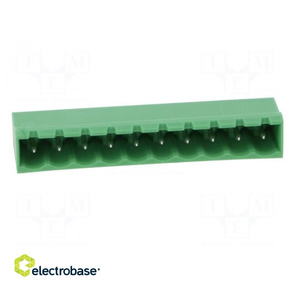 Pluggable terminal block | 5mm | ways: 10 | straight | socket | male image 9