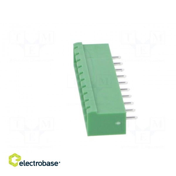 Pluggable terminal block | 5mm | ways: 10 | straight | socket | male image 3