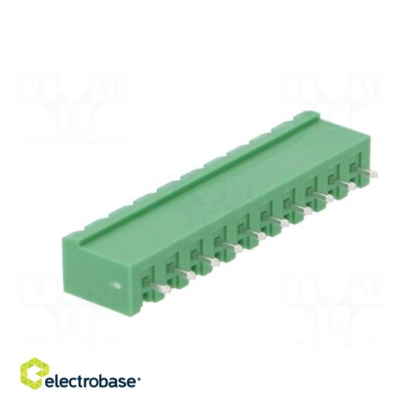 Pluggable terminal block | 5mm | ways: 10 | straight | socket | male image 4