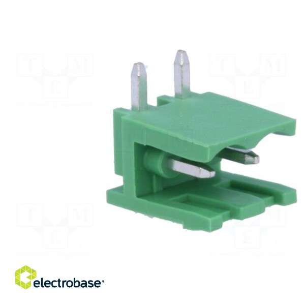 Pluggable terminal block | 5mm | ways: 2 | angled 90° | socket | male image 8