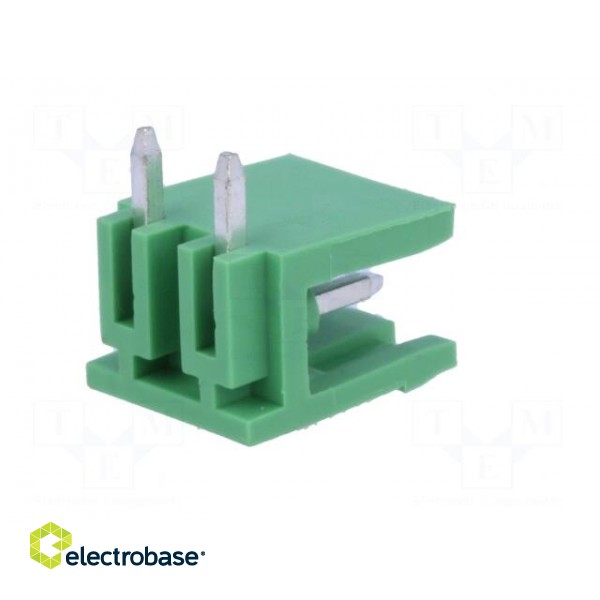 Pluggable terminal block | 5mm | ways: 2 | angled 90° | socket | male фото 6