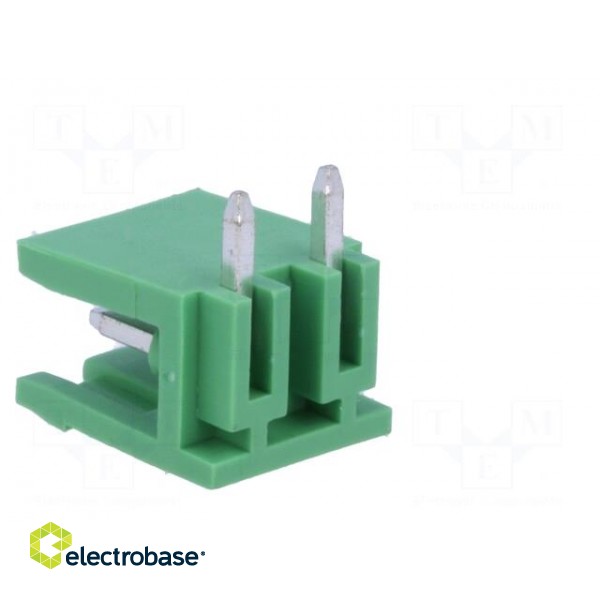 Pluggable terminal block | 5mm | ways: 2 | angled 90° | socket | male фото 4