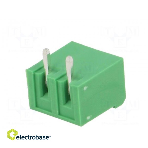 Pluggable terminal block | 5mm | ways: 2 | angled | socket | male | THT image 6