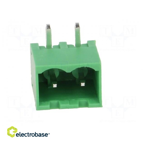 Pluggable terminal block | 5mm | ways: 2 | angled | socket | male | THT фото 9
