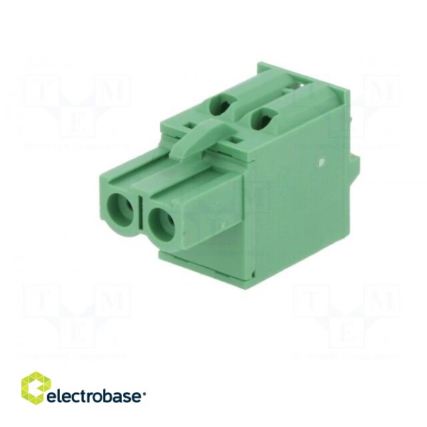 Pluggable terminal block | 5mm | ways: 2 | straight | plug | female paveikslėlis 2