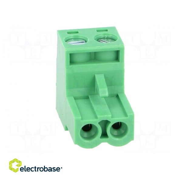 Pluggable terminal block | 5mm | ways: 2 | straight | plug | female image 9