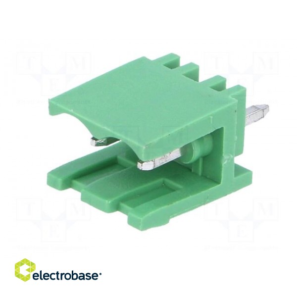 Pluggable terminal block | 5mm | ways: 2 | straight | socket | male image 2