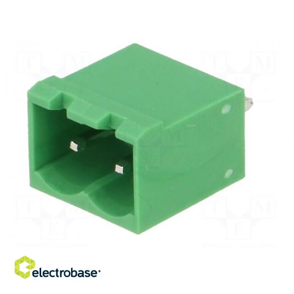 Pluggable terminal block | 5mm | ways: 2 | straight | socket | male фото 2