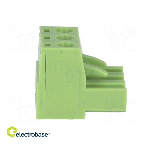 Pluggable terminal block | 5mm | ways: 3 | straight | plug | female image 7