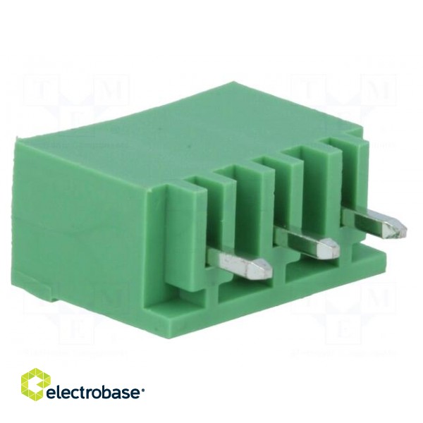 Pluggable terminal block | 5mm | ways: 3 | straight | socket | male image 4