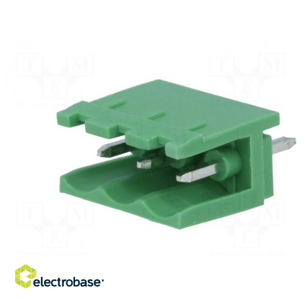 Pluggable terminal block | 5mm | ways: 3 | straight | socket | male image 2