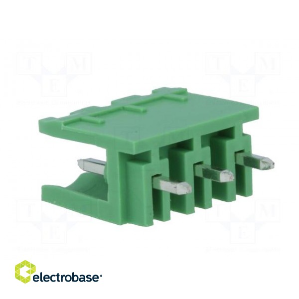 Pluggable terminal block | 5mm | ways: 3 | straight | socket | male image 4