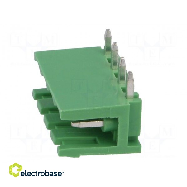Pluggable terminal block | 5mm | ways: 4 | angled 90° | socket | male фото 3