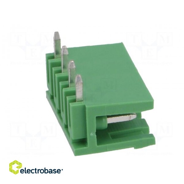 Pluggable terminal block | 5mm | ways: 4 | angled 90° | socket | male image 7