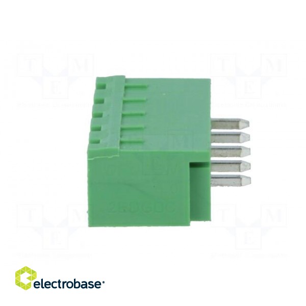 Pluggable terminal block | 5mm | ways: 5 | straight | socket | male фото 3