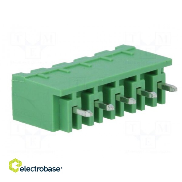 Pluggable terminal block | 5mm | ways: 5 | straight | socket | male image 4