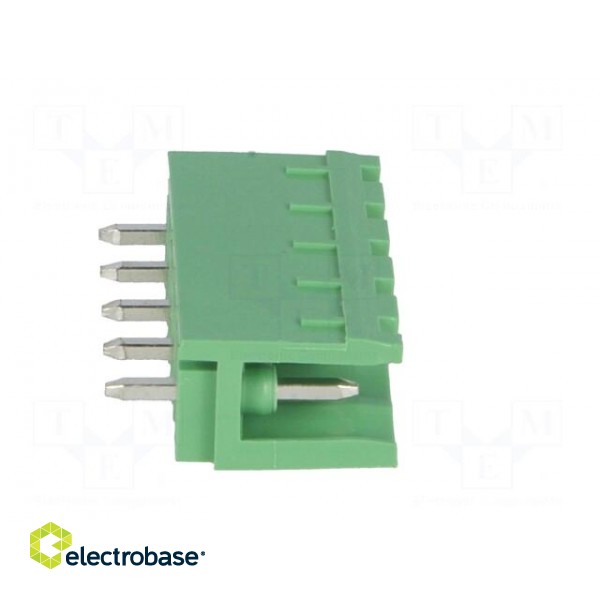 Pluggable terminal block | 5mm | ways: 5 | straight | socket | male image 7