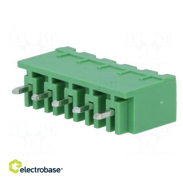 Pluggable terminal block | 5mm | ways: 5 | straight | socket | male image 6