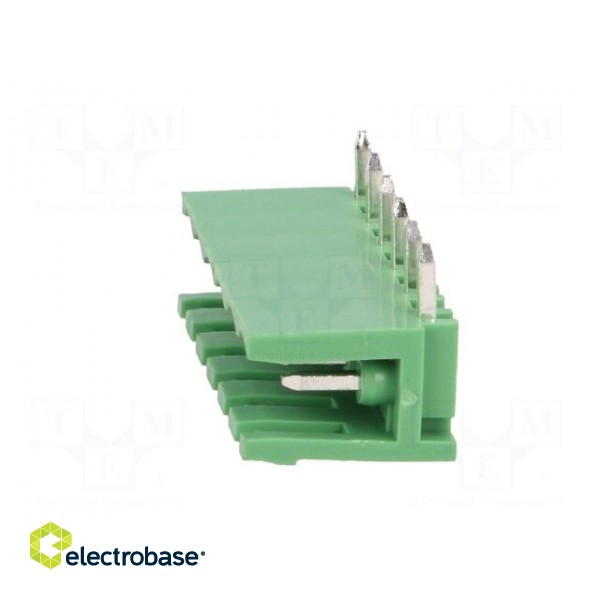 Pluggable terminal block | 5mm | ways: 6 | angled 90° | socket | male image 3