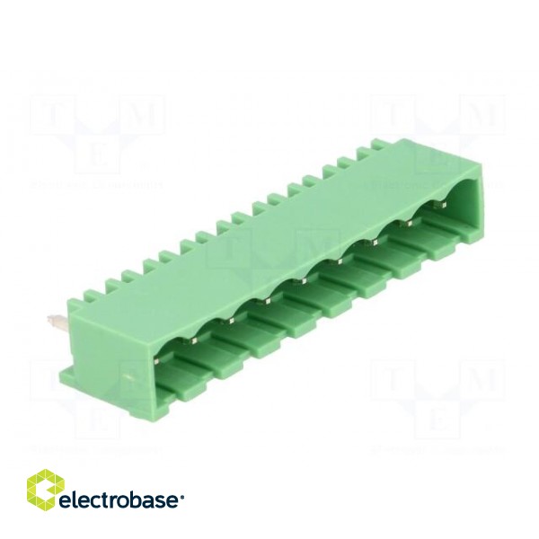 Pluggable terminal block | 5mm | ways: 9 | straight | socket | male фото 8