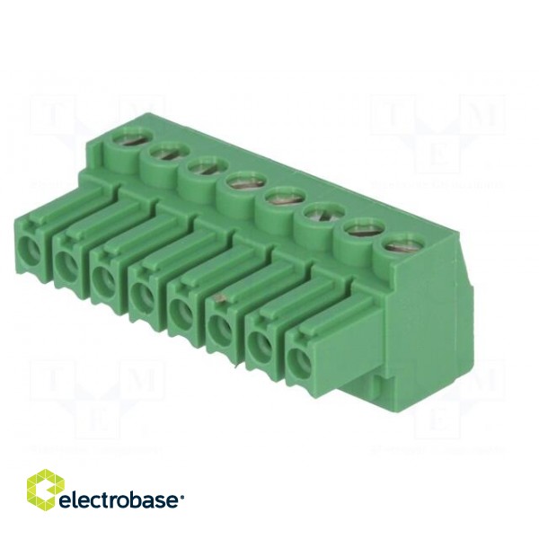 Pluggable terminal block | Contacts ph: 3.5mm | ways: 8 | straight image 2
