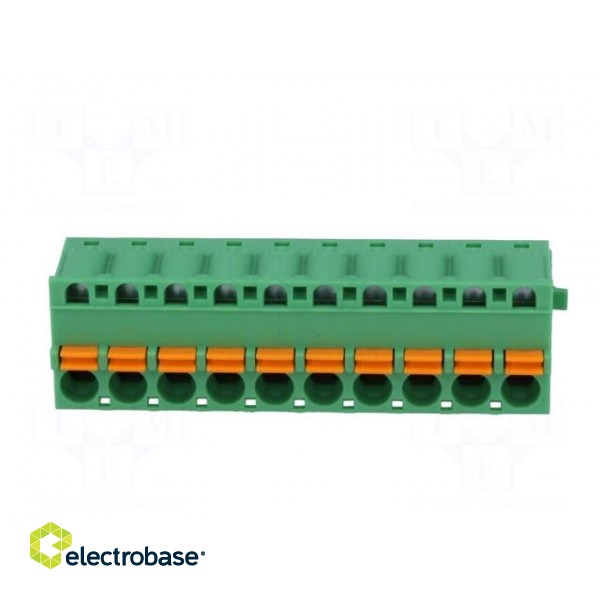 Pluggable terminal block | Contacts ph: 5.08mm | ways: 10 | straight image 5