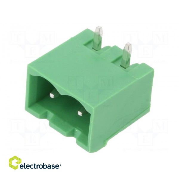 Pluggable terminal block | Contacts ph: 5.08mm | ways: 2 | socket