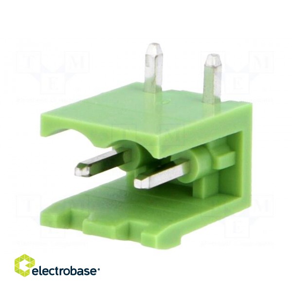 Pluggable terminal block | Contacts ph: 5.08mm | ways: 2 | socket image 1