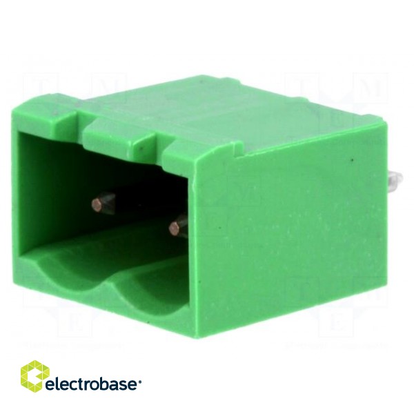 Pluggable terminal block | Contacts ph: 5.08mm | ways: 2 | straight image 1