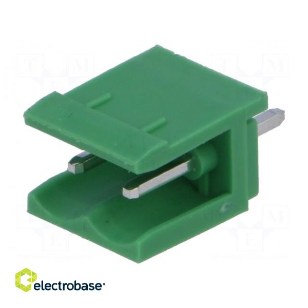 Pluggable terminal block | Contacts ph: 5.08mm | ways: 2 | straight image 1